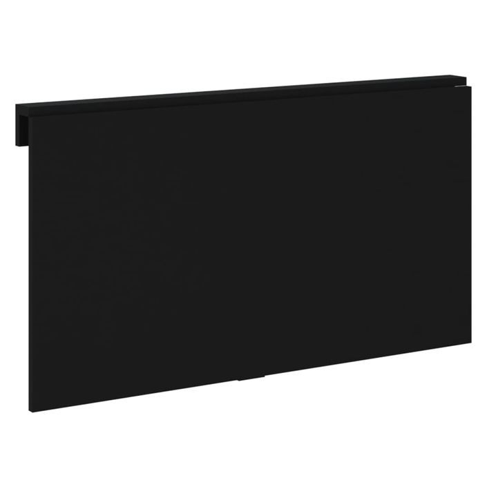 Table murale pliable Noir 100x60x56 cm Bois d'ingénierie - Photo n°5