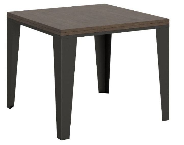 Table pliante carrée 90x90/180 cm Librio - Photo n°1