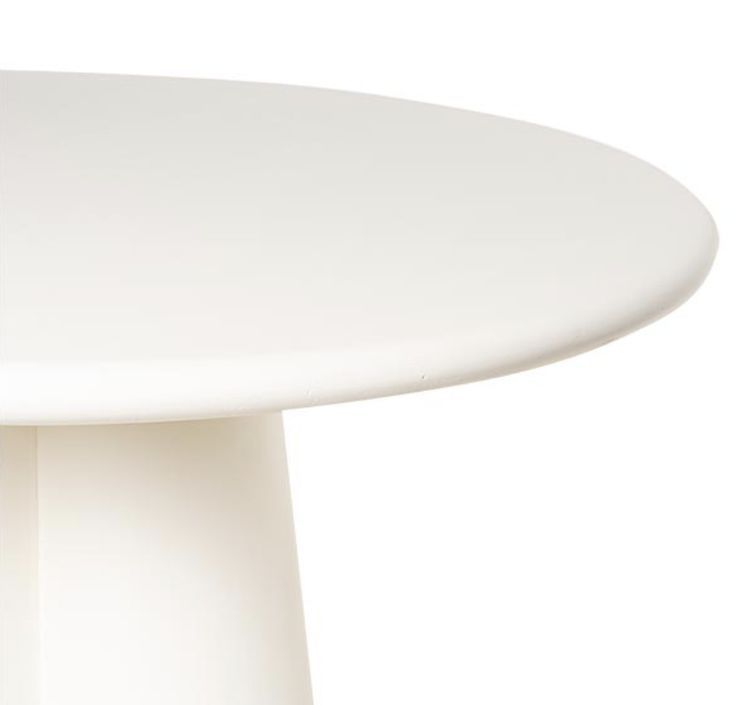 Table ronde 120 cm en bois de Manguier blanc – Charme moderne Jakin - Photo n°6