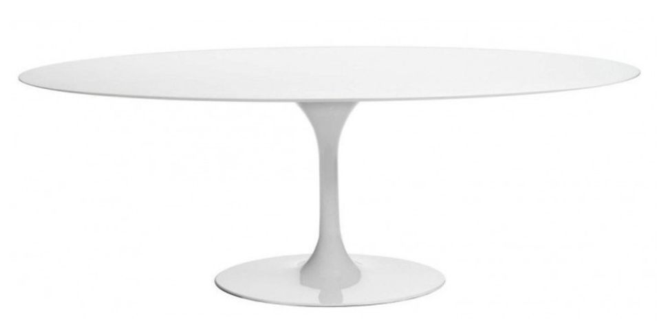 Table tulipe ovale extensible Haut de gamme - Photo n°5