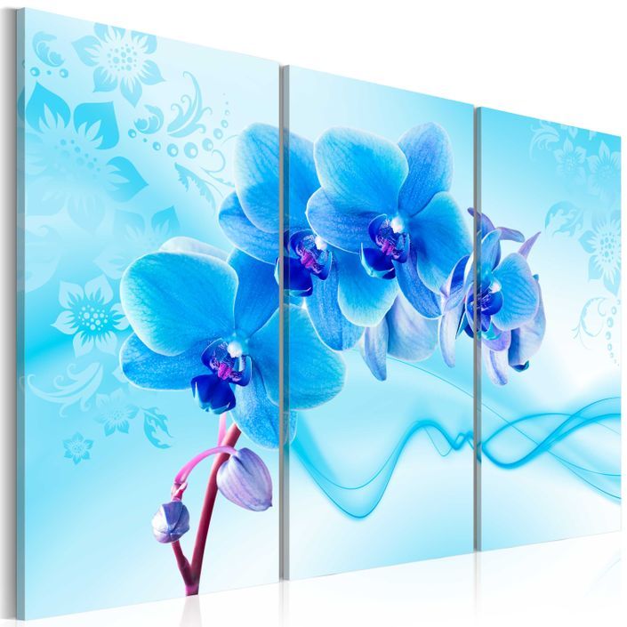 Tableau Ethereal orchid blue - Photo n°1