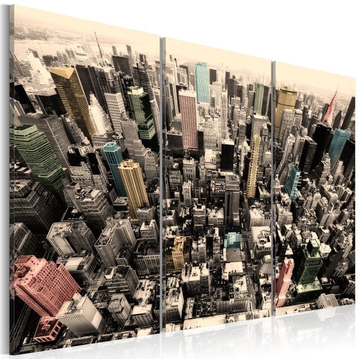 Tableau les plus hauts immeubles de New York - Photo n°1