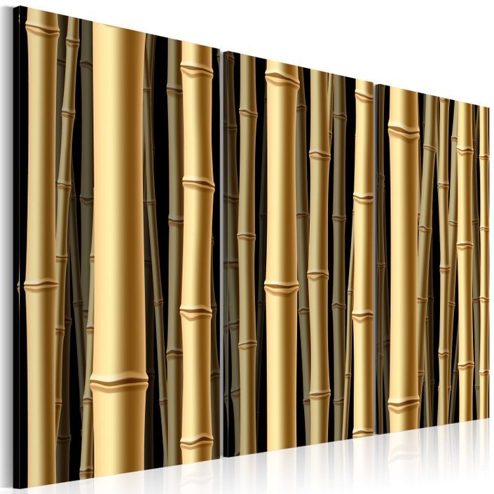 Tableau Tiges marron de bambou - Photo n°1
