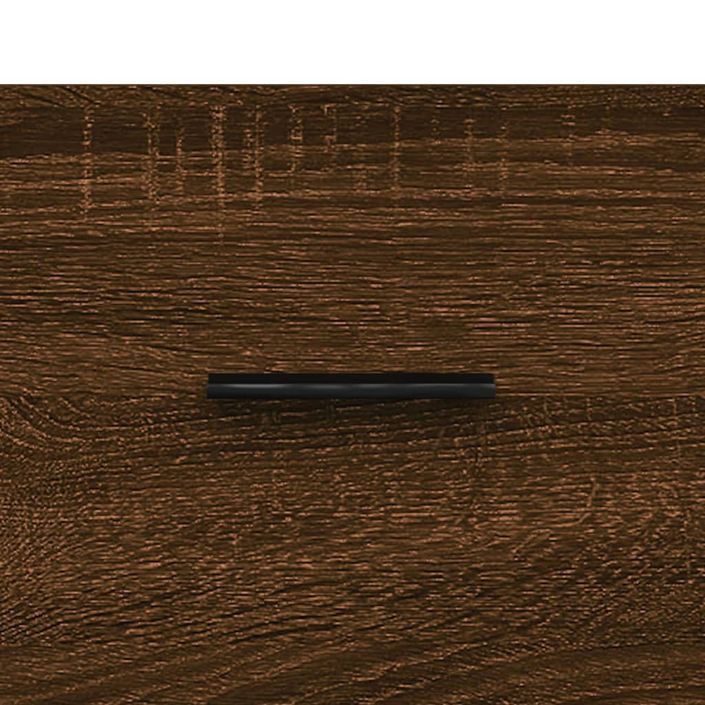 Tables basses 2 pcs chêne marron 50x50x40 cm bois d'ingénierie - Photo n°10