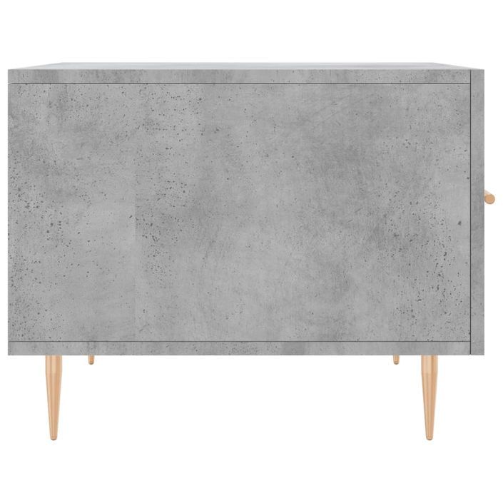 Tables basses 2 pcs gris béton 50x50x40 cm bois d'ingénierie - Photo n°8