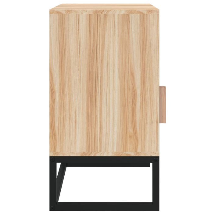 Tables de chevet 2 pcs 40x30x55,5 cm bois ingénierie et fer - Photo n°10