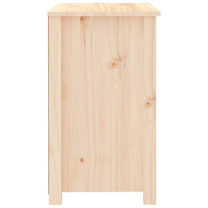 Tables de chevet 2 pcs 50x35x61,5 cm Bois de pin massif - Photo n°5