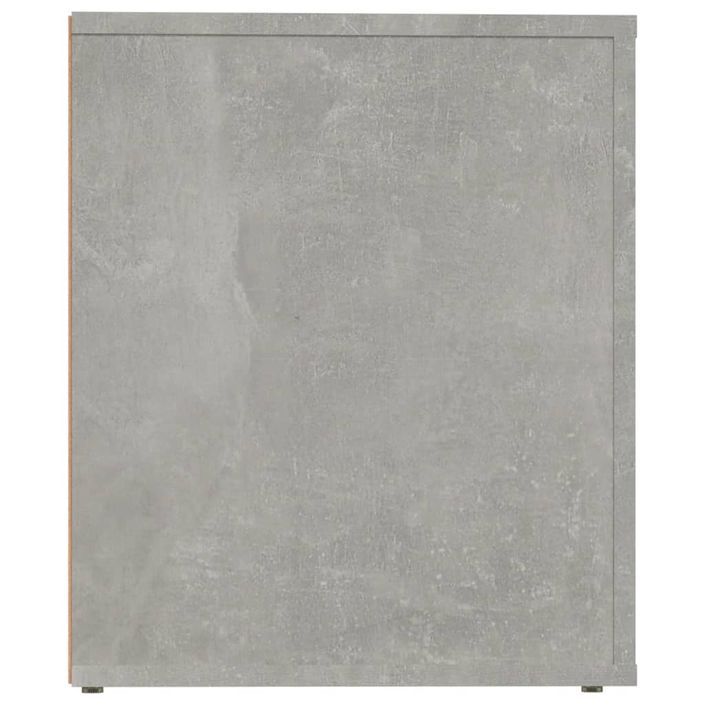 Tables de chevet 2 pcs Gris béton 50x39x47 cm - Photo n°7