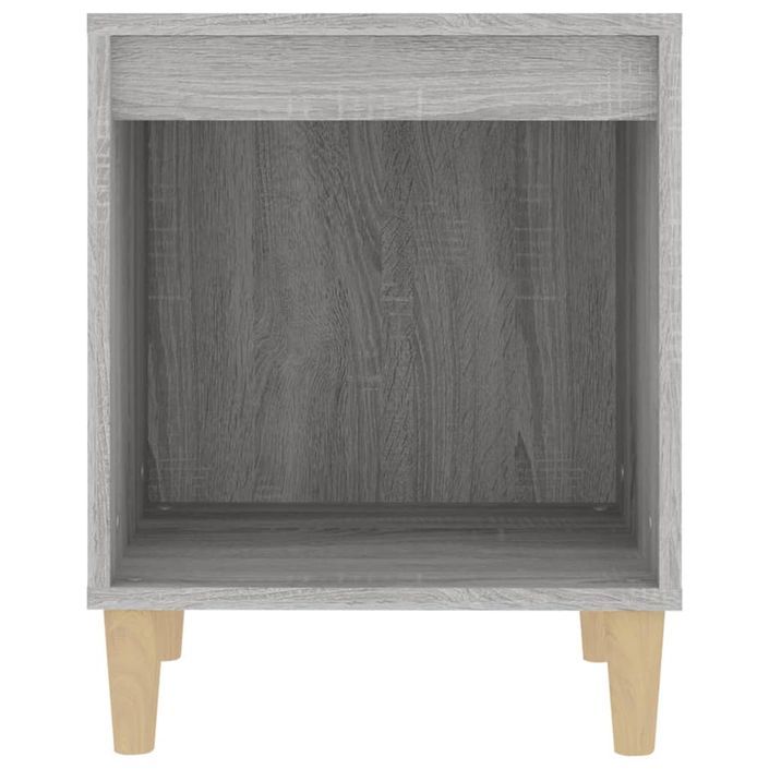 Tables de chevet 2 pcs Sonoma gris 40x35x50 cm - Photo n°6