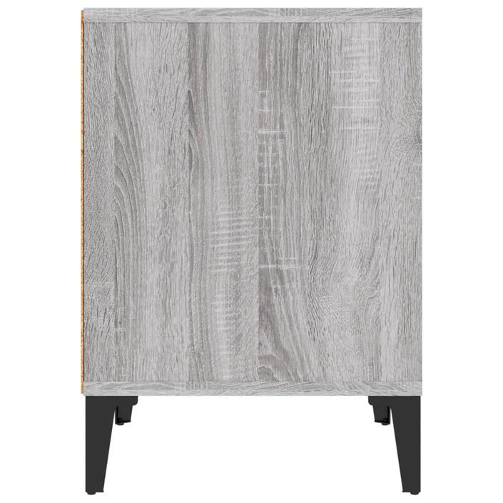 Tables de chevet 2 pcs Sonoma gris 40x35x50 cm - Photo n°7