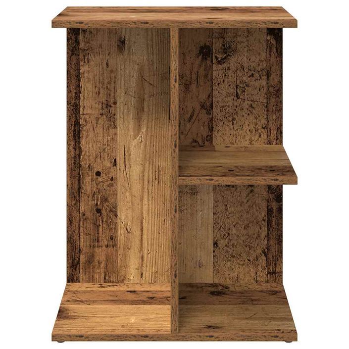 Tables de chevet 2 pcs vieux bois 46,5x29x61 cm bois ingénierie - Photo n°4