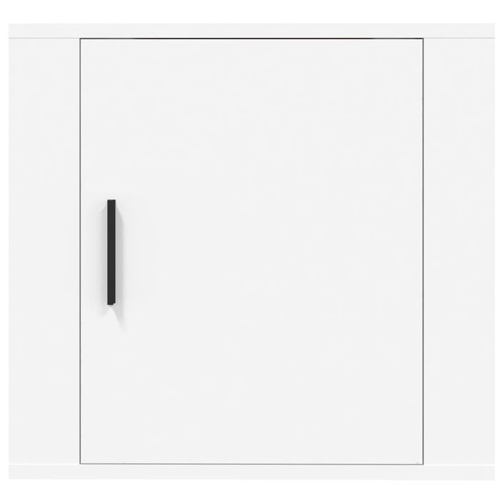 Tables de chevet murales 2 pcs Blanc 50x30x47 cm - Photo n°6