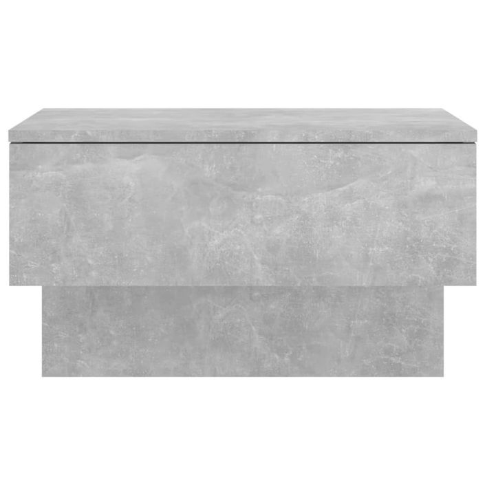 Tables de chevet murales 2 pcs Gris béton - Photo n°6