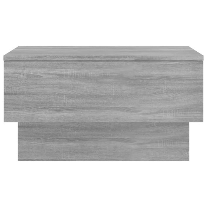 Tables de chevet murales 2 pcs Sonoma gris - Photo n°6