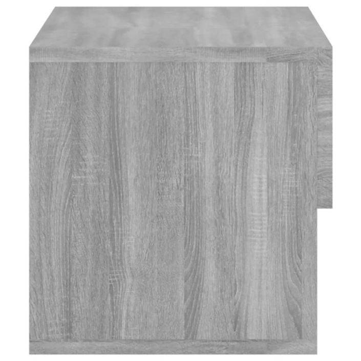 Tables de chevet murales 2 pcs Sonoma gris - Photo n°7