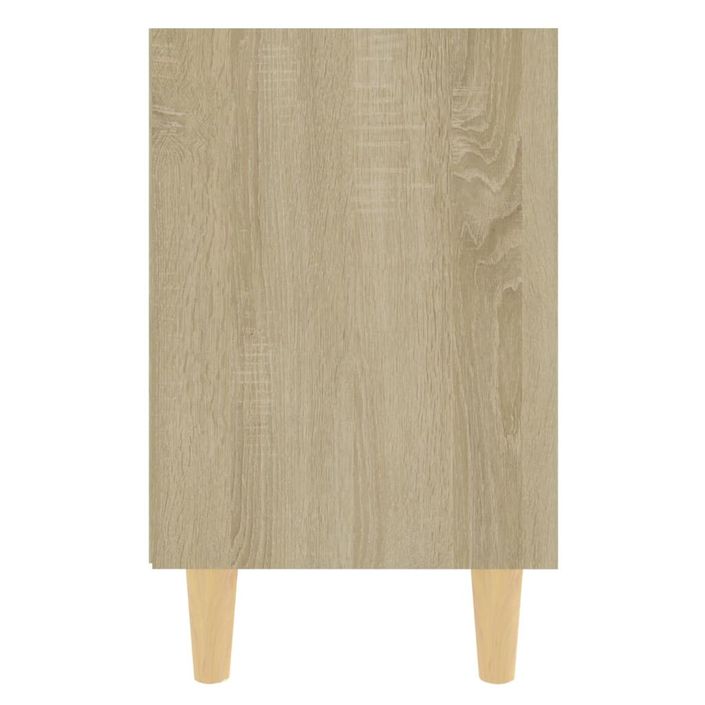 Tables de chevet pieds en bois 2 pcs Chêne sonoma 40x30x50 cm 2 - Photo n°6