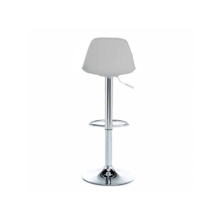 Tabouret de bar gris Eclipse - Photo n°4