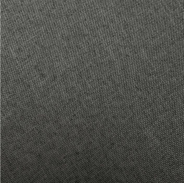 Tabouret de bar tissu gris foncé et pieds hêtre massif Cori - Photo n°4