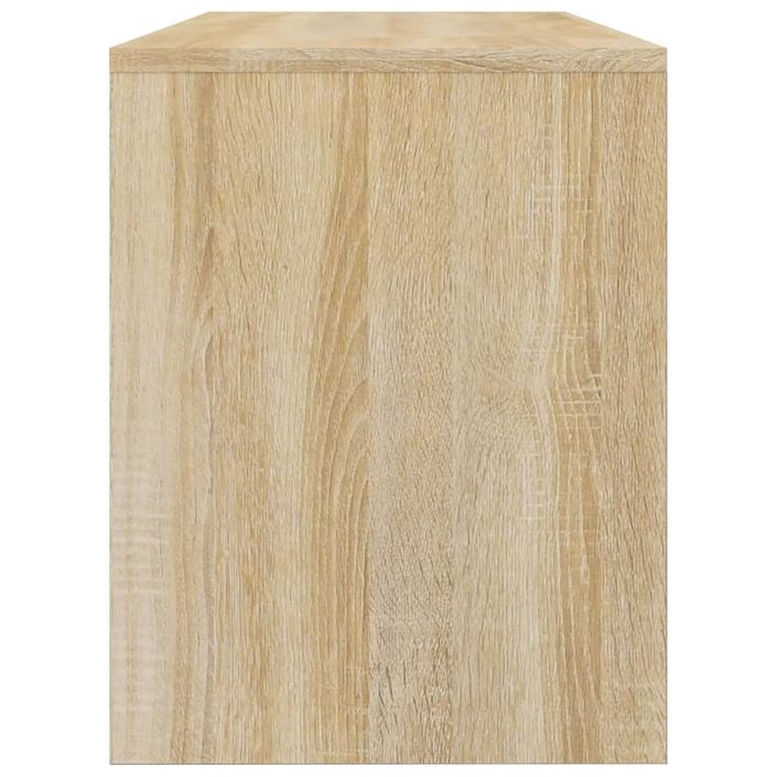 Tabouret de toilette Chêne sonoma 70x35x45 cm Bois d'ingénierie - Photo n°5