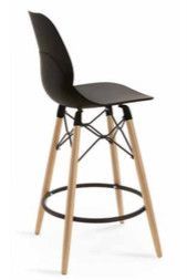 Tabouret haut de gamme Rivio - Lot de 4 - Photo n°3