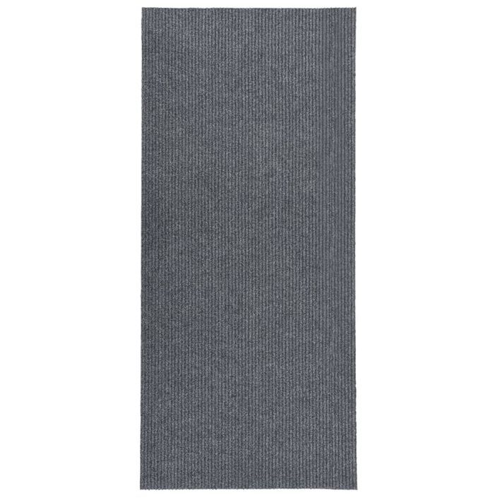 Tapis 100x250 cm Gris - Photo n°1