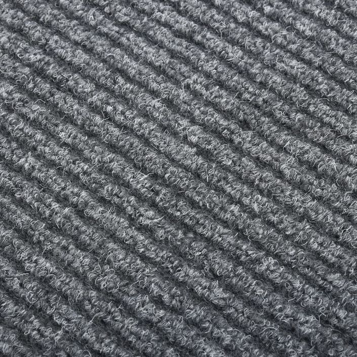 Tapis 100x250 cm Gris - Photo n°2