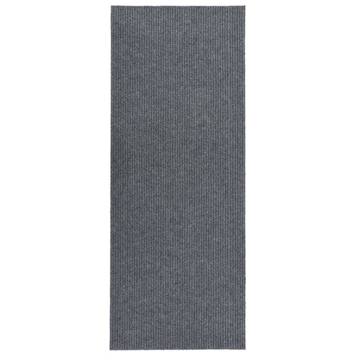 Tapis 100x300 cm Gris - Photo n°1