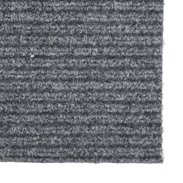 Tapis 100x350 cm Gris - Photo n°3