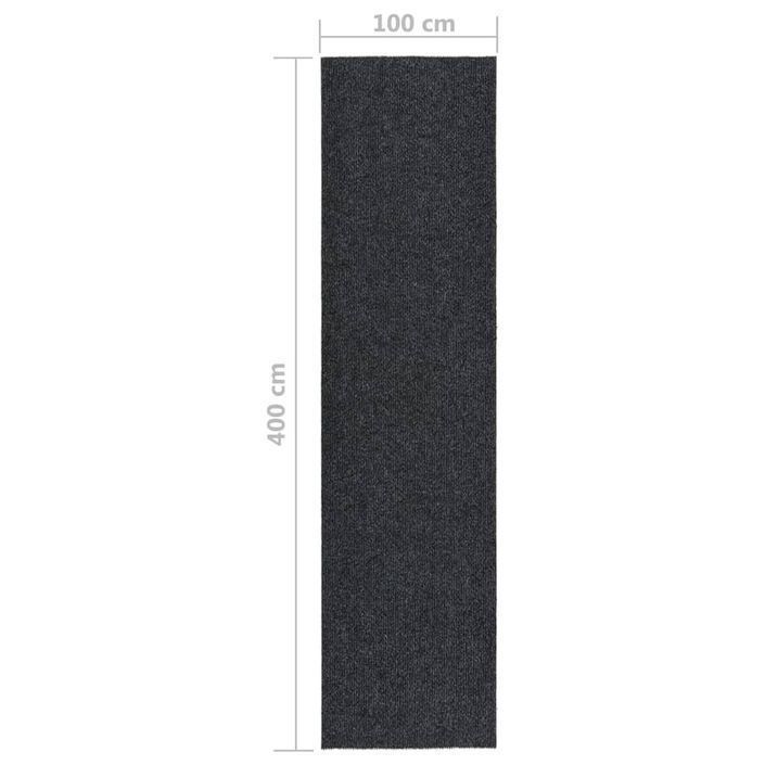 Tapis 100x400 cm Anthracite - Photo n°6