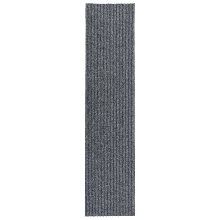 Tapis 100x450 cm Gris - Photo n°1