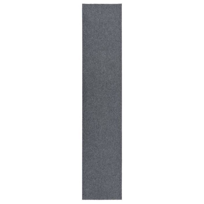 Tapis 100x500 cm Gris - Photo n°1