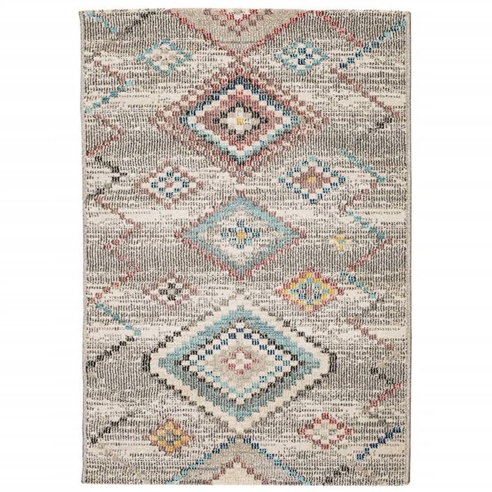 Tapis ARBIZU intérieur extérieur design vintage 160x230 cm - Photo n°1