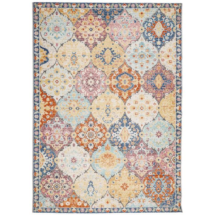 Tapis ARBIZU intérieur extérieur design vintage 200x280 cm - Photo n°1