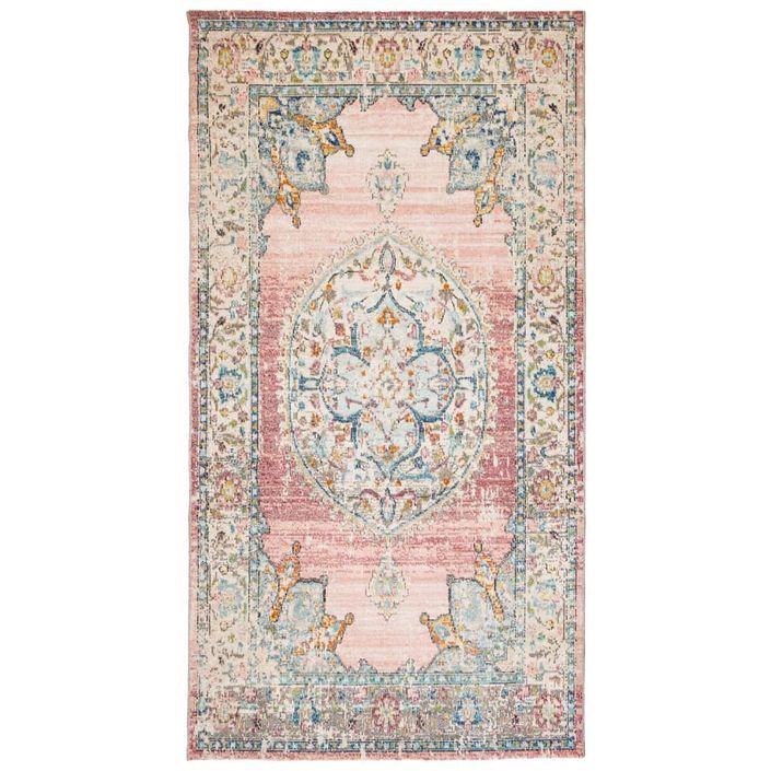 Tapis ARBIZU intérieur extérieur design vintage 80x150 cm - Photo n°1