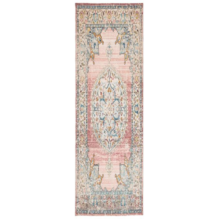 Tapis ARBIZU intérieur extérieur design vintage 80x250 cm - Photo n°1