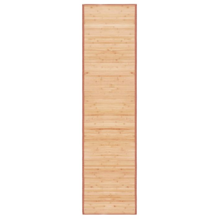 Tapis Bambou 80 x 300 cm Marron - Photo n°1