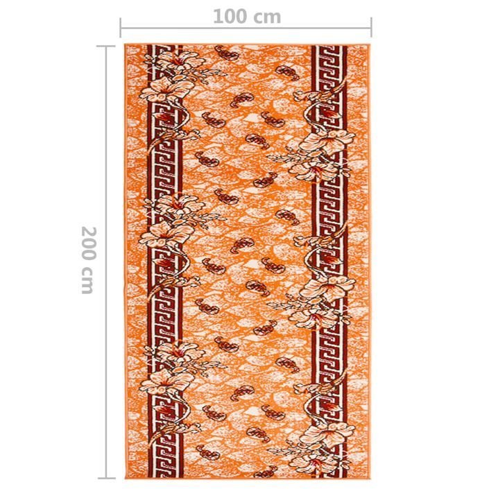 Tapis BCF Terre cuite 100x200 cm - Photo n°6