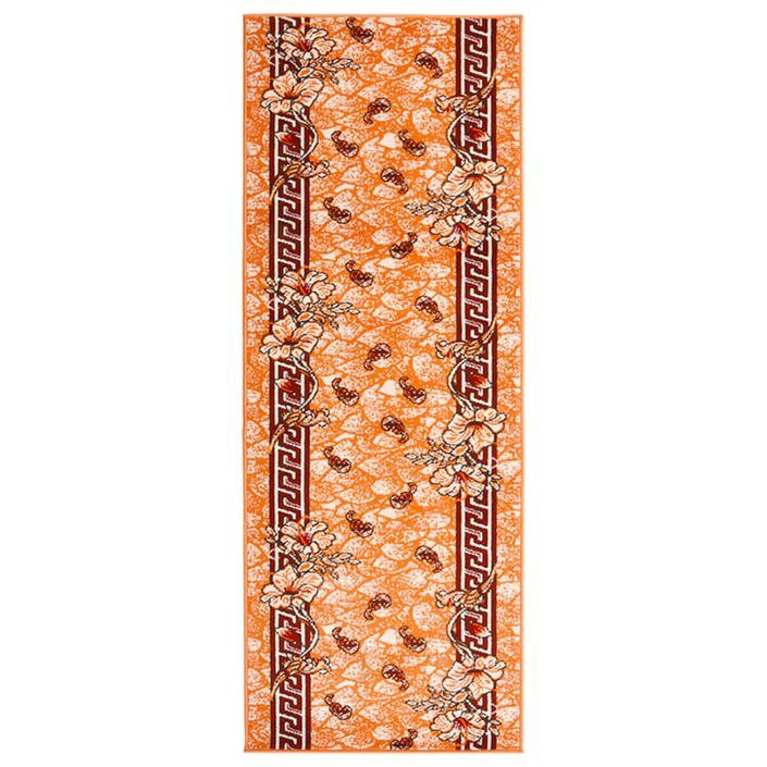 Tapis BCF Terre cuite 80x200 cm - Photo n°1