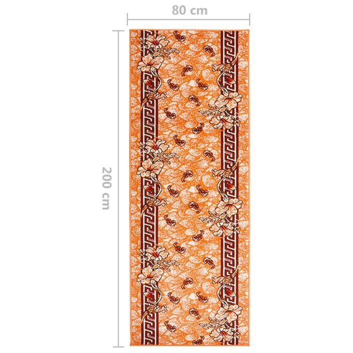 Tapis BCF Terre cuite 80x200 cm - Photo n°6