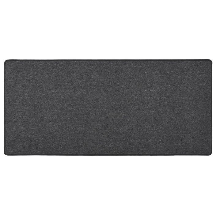 Tapis de couloir Anthracite 50x100 cm - Photo n°1