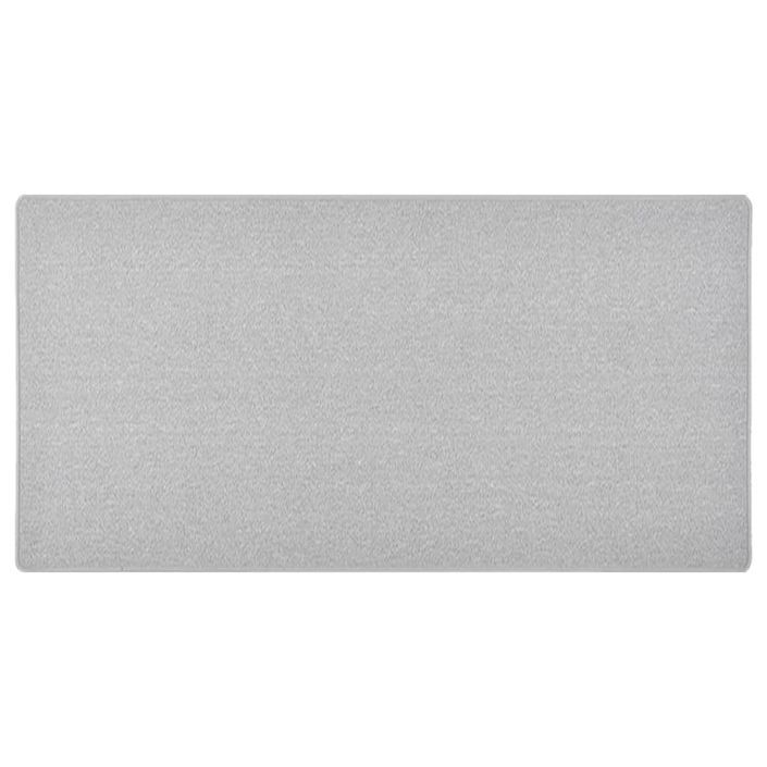 Tapis de couloir Gris clair 80x150 cm - Photo n°1