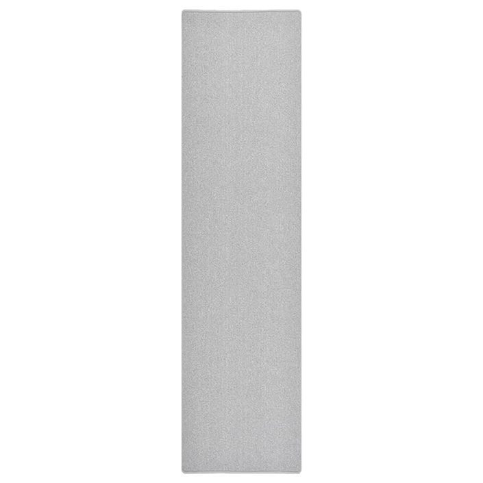 Tapis de couloir Gris clair 80x300 cm - Photo n°1