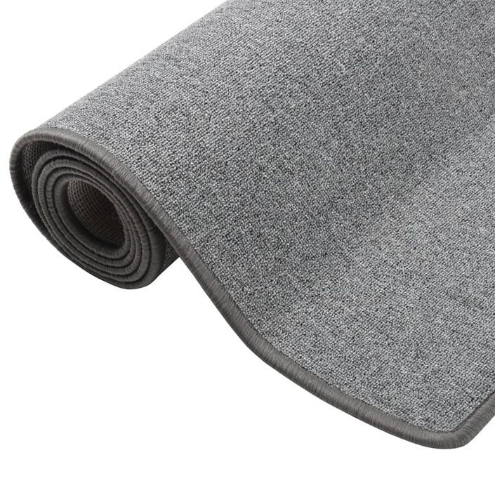 Tapis de couloir Gris foncé 50x200 cm - Photo n°3