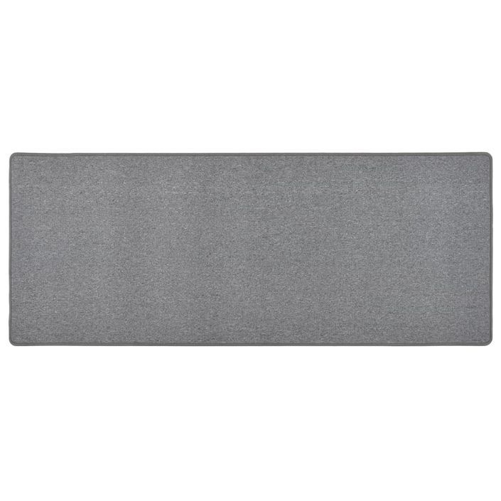 Tapis de couloir Gris foncé 80x200 cm - Photo n°1