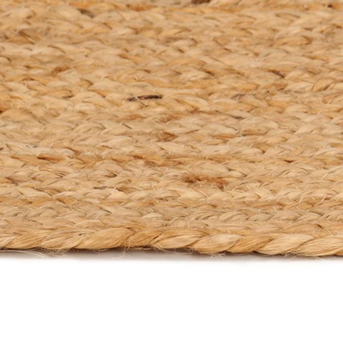 Tapis Jute tressé 180 cm Rond - Photo n°3