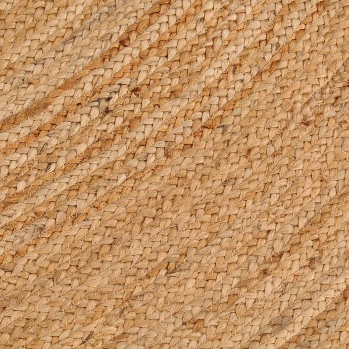 Tapis Jute tressé 180 cm Rond - Photo n°4