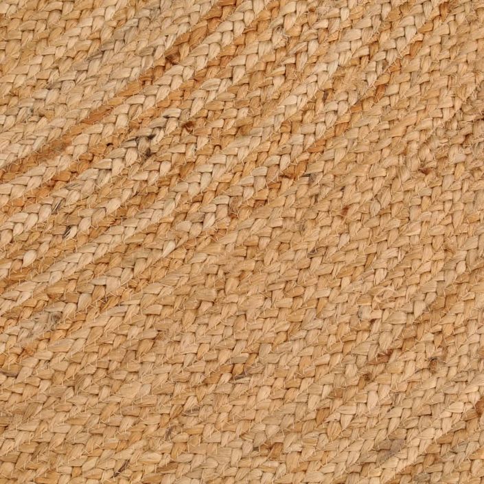 Tapis Jute tressé 210 cm Rond - Photo n°4