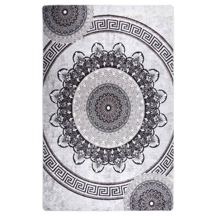 Tapis lavable antidérapant 160x230 cm Multicolore - Photo n°1