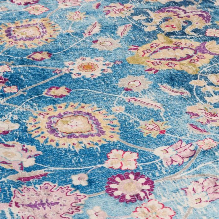 Tapis lavable multicolore 120x180 cm antidérapant - Photo n°7