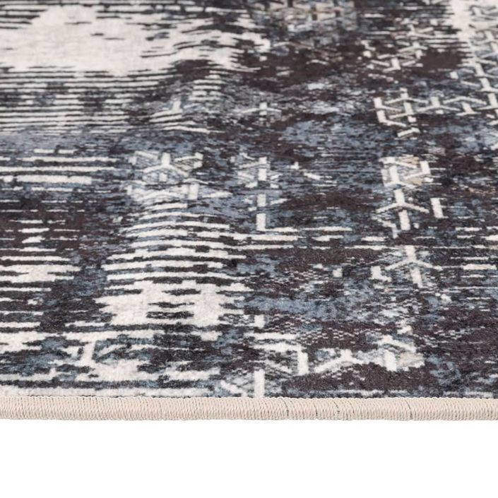 Tapis lavable multicolore 120x180 cm antidérapant - Photo n°6